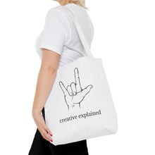 Load image into Gallery viewer, Creative Explained Tote Bag
