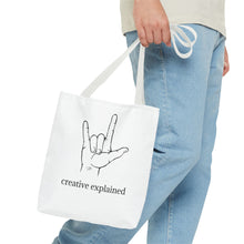 Load image into Gallery viewer, Creative Explained Tote Bag
