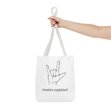 Load image into Gallery viewer, Creative Explained Tote Bag
