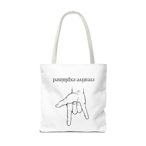 Creative Explained Tote Bag